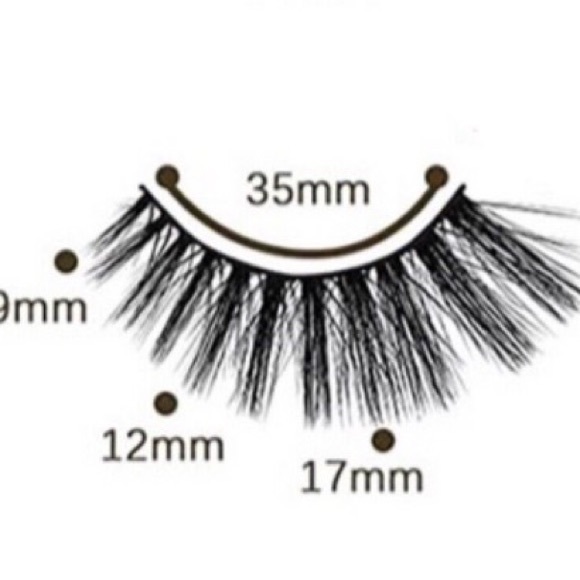 A7 Cruelty Free Faux Mink 3D Light-weight False Volume Eyelashes - Picture 2 of 2